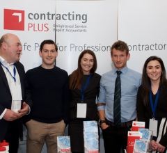 Contracting PLUS team pictured with the O'Donovan Brothers