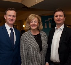 John O'Donnell, Barbara McGrath and Mark Valentine