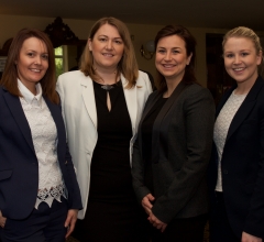 Karen O'Rourke, Alina Kurak, Magda Kutyla, and Mary OSullivan