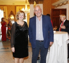 NO REPRO FEE 26/09/2018 National Recruitment Federation Fellowship event. Pictured are (LtoR) Barbara McGrath and Ken Belshaw at the National Recruitment Federation Fellowship event in The Shelbourne Hotel. Photo: Sasko Lazarov/Photocall Ireland