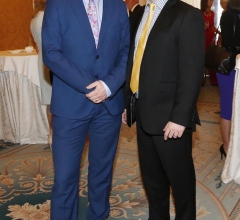 NO REPRO FEE 26/09/2018 National Recruitment Federation Fellowship event. Pictured are (LtoR) John O'Donnell and Mark Byrne at the National Recruitment Federation Fellowship event in The Shelbourne Hotel. Photo: Sasko Lazarov/Photocall Ireland