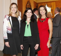 NO REPRO FEE 26/09/2018 National Recruitment Federation Fellowship event. Pictured are (LtoR) Roisin McNamara, Michelle Kilcar and Geraldine King at the National Recruitment Federation Fellowship event in The Shelbourne Hotel. Photo: Sasko Lazarov/Photocall Ireland