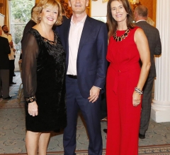 NO REPRO FEE 26/09/2018 National Recruitment Federation Fellowship event. Pictured are (LtoR) Barbara McGrath, Peter Cosgrove and Geraldine King at the National Recruitment Federation Fellowship event in The Shelbourne Hotel. Photo: Sasko Lazarov/Photocall Ireland